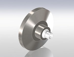 Feedthrough Micro HV, ISO-KF Flange